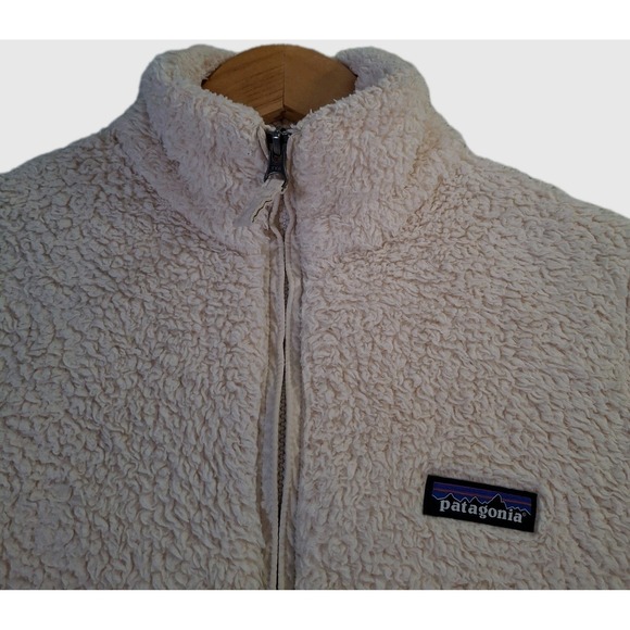 Patagonia Los Gatos 1/4 Zip Fleece Pullover Women's Small Beige Jacket 25235 - Picture 3 of 10